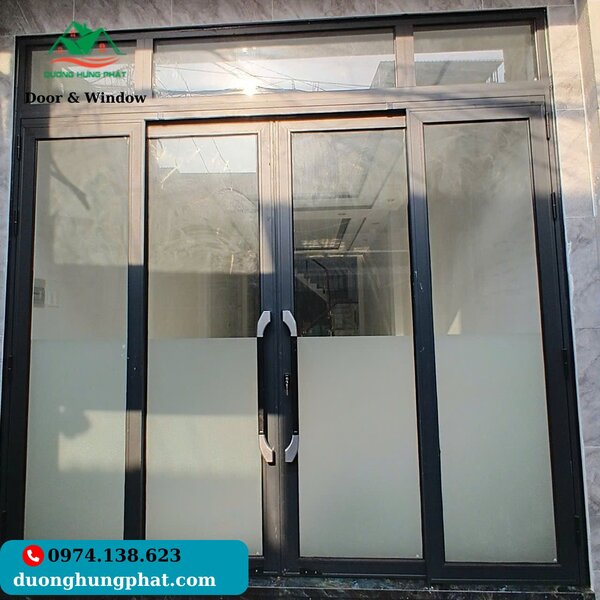 cửa nhôm trượt quay quận  3 TPHCM